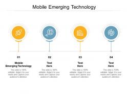 Mobile emerging technology ppt powerpoint presentation model gallery cpb
