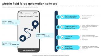 Mobile Field Force Automation Software