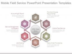 Mobile Field Service Powerpoint Presentation Templates