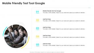 Mobile Friendly Test Tool Google In Powerpoint And Google Slides Cpb
