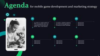Mobile Game Development And Marketing Strategy Powerpoint Presentation Slides Downloadable Graphical