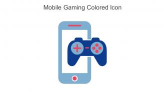 Mobile Gaming Colored Icon In Powerpoint Pptx Png And Editable Eps Format