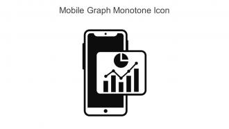 Mobile Graph Monotone Icon In Powerpoint Pptx Png And Editable Eps Format