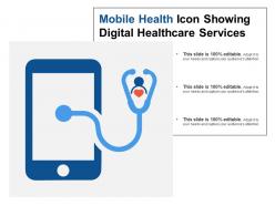 Mobile health icon showing digital healthcare services1