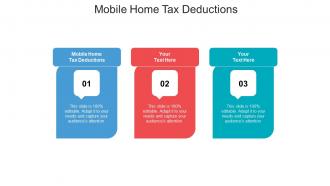 Mobile home tax deductions ppt powerpoint presentation file slide cpb