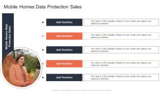 Mobile Homes Data Protection Sales In Powerpoint And Google Slides Cpb