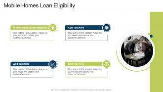 Mobile Homes Loan Eligibility In Powerpoint And Google Slides Cpb