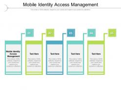Mobile identity access management ppt powerpoint presentation portfolio slides cpb