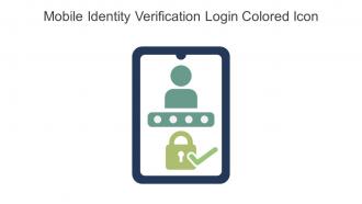 Mobile Identity Verification Login Colored Icon In Powerpoint Pptx Png And Editable Eps Format