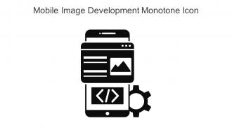 Mobile Image Development Monotone Icon In Powerpoint Pptx Png And Editable Eps Format