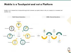 Mobile Is A Touchpoint And Not A Platform Ppt File Elements