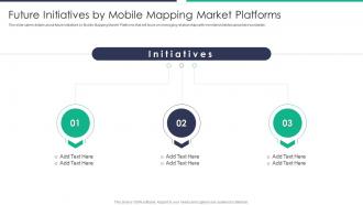 Mobile mapping market industry pitch deck future initiatives by mobile mapping market platforms