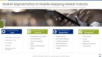 Mobile mapping platforms market segmentation of mobile mapping market industry
