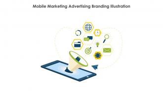 Mobile Marketing Advertising Branding Illustration
