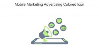 Mobile Marketing Advertising Colored Icon In Powerpoint Pptx Png And Editable Eps Format