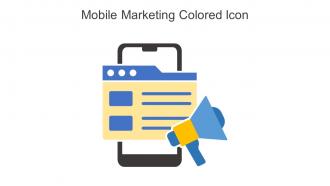 Mobile Marketing Colored Icon In Powerpoint Pptx Png And Editable Eps Format