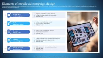 Mobile Marketing Guide For Small Businesses Elements Of Mobile Ad Campaign Design