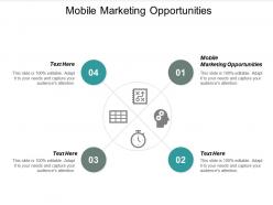 Mobile marketing opportunities ppt powerpoint presentation gallery example cpb