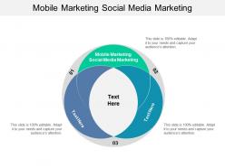Mobile marketing social media marketing ppt powerpoint presentation styles slides cpb