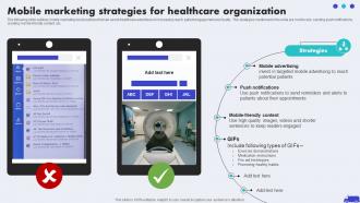 Mobile Marketing Strategies For Healthcare Hospital Marketing Plan To Improve Patient Strategy SS V