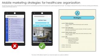 Mobile Marketing Strategies For Healthcare Increasing Patient Volume With Healthcare Strategy SS V