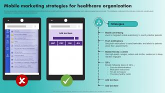 Mobile Marketing Strategies For Healthcare Strategic Healthcare Marketing Plan Strategy SS