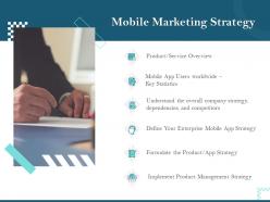 Mobile marketing strategy key statistics ppt powerpoint presentation slide download