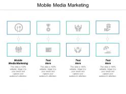 Mobile media marketing ppt powerpoint presentation icon graphic tips cpb