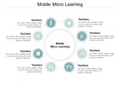 Mobile micro learning ppt powerpoint presentation summary themes cpb