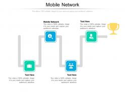 Mobile network ppt powerpoint presentation show cpb