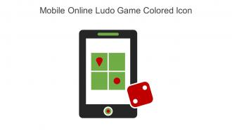 Mobile Online Ludo Game Colored Icon In Powerpoint Pptx Png And Editable Eps Format