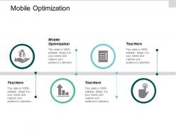 Mobile optimization ppt powerpoint presentation infographic template maker cpb