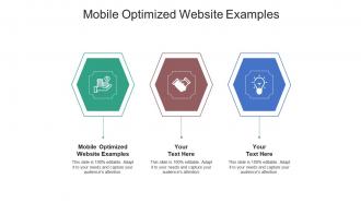Mobile optimized website examples ppt powerpoint presentation ideas design cpb