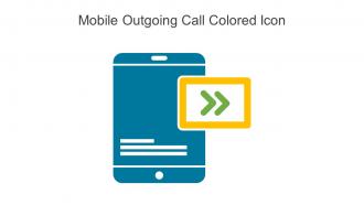 Mobile Outgoing Call Colored Icon In Powerpoint Pptx Png And Editable Eps Format