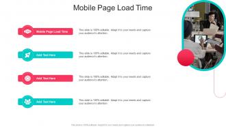 Mobile Page Load Time In Powerpoint And Google Slides Cpb