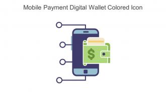 Mobile Payment Digital Wallet Colored Icon In Powerpoint Pptx Png And Editable Eps Format