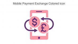 Mobile Payment Exchange Colored Icon In Powerpoint Pptx Png And Editable Eps Format