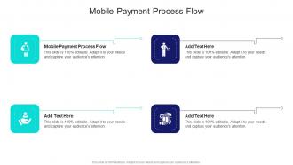 Mobile Payment Process Flow In Powerpoint And Google Slides Cpb