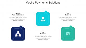 Mobile Payments Solutions Ppt Powerpoint Presentation Show Deck Cpb