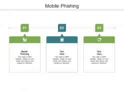 Mobile phishing ppt powerpoint presentation infographics portfolio cpb