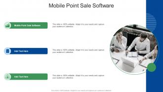 Mobile Point Sale Software In Powerpoint And Google Slides Cpb