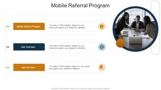 Mobile Referral Program In Powerpoint And Google Slides Cpb