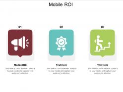 Mobile roi ppt powerpoint presentation show icons cpb