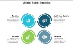 Mobile sales statistics ppt powerpoint presentation professional pictures cpb