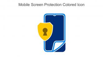 Mobile Screen Protection Colored Icon In Powerpoint Pptx Png And Editable Eps Format