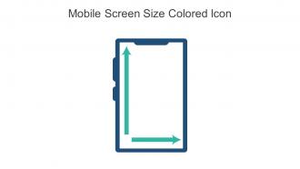 Mobile Screen Size Colored Icon In Powerpoint Pptx Png And Editable Eps Format