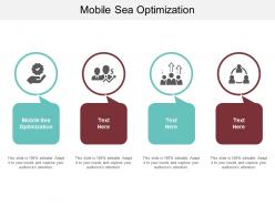 Mobile sea optimization ppt powerpoint presentation infographic template summary cpb