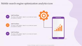 Mobile Search Engine Optimization Analytics Icon