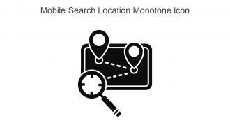 Mobile Search Location Monotone Icon In Powerpoint Pptx Png And Editable Eps Format