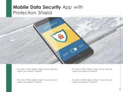 Mobile security connection protection features secured network